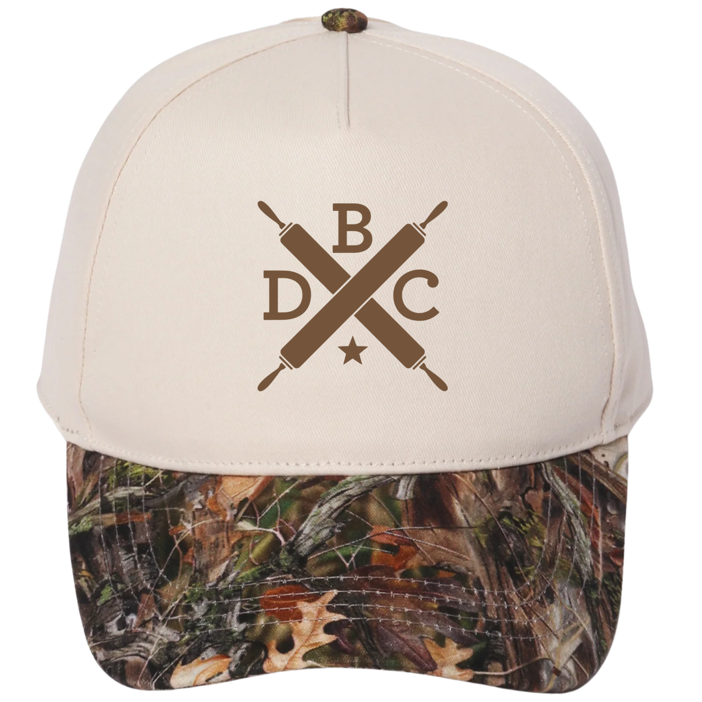 DBC Crossed Pins Camo Hat