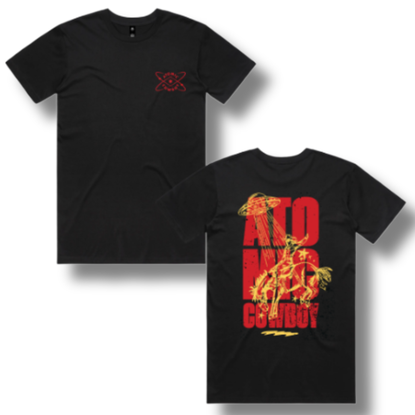 Atomic Cowboy Space Cowboy Tee - Black