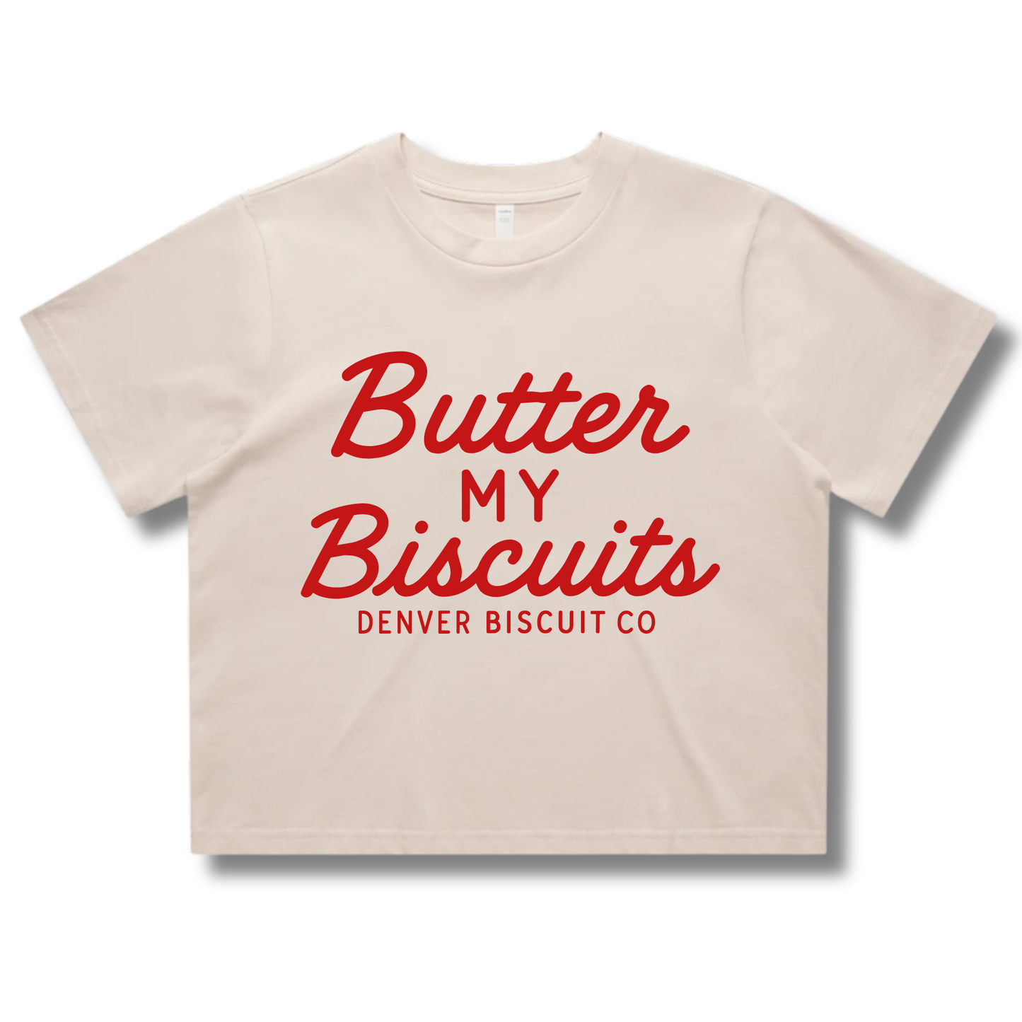 DBC Butter My Biscuits Crop Tee
